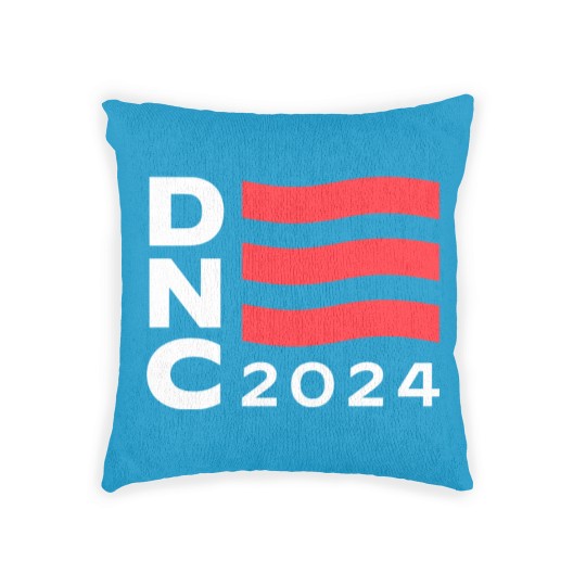 Discover DNC Democratic National Convention 2024 LOGO - Kamala Harris - Woven Pillows