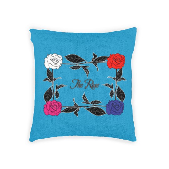 Discover The Rose Kpop Band Woven Pillows