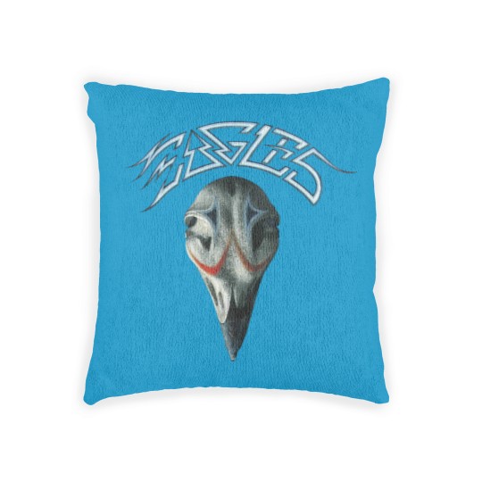 Discover Greatest Hits Distressed Logo Woven Pillows