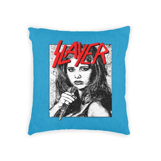 Discover Buffy The Vampire Slayer Halloween Lieben Movie Woven Pillows