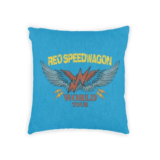 Discover word tour reo Woven Pillows