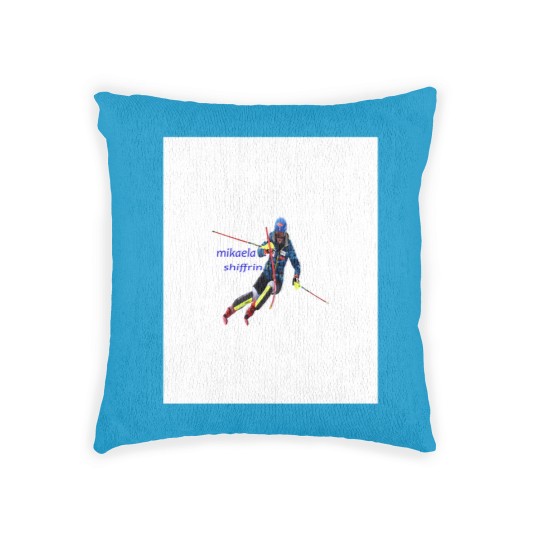 Discover Mikaela Shiffrin Graphic Woven Pillows