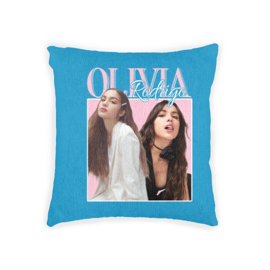 Discover Olivia Rodrigo Woven Pillows, Olivia Sour Tour Music Merch Woven Pillows, Olivia Rodrigo Woven Pillows