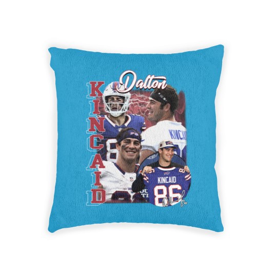 Discover Vintage Dalton Kincaid Woven Pillows, Football Woven Pillows, Classic 90s Graphic Woven Pillows