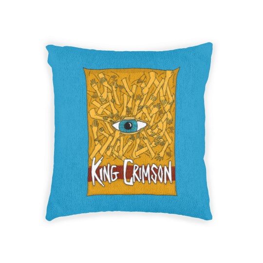 Discover king krimson Woven Pillows