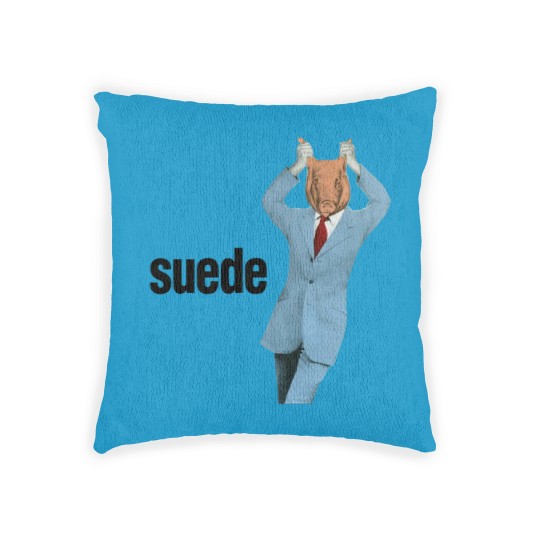 Discover 1993 Suede - Animal Nitrate Woven Pillows, Suede Band Woven Pillows