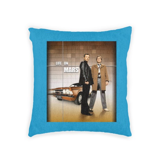 Discover Life on Mars Woven Pillows