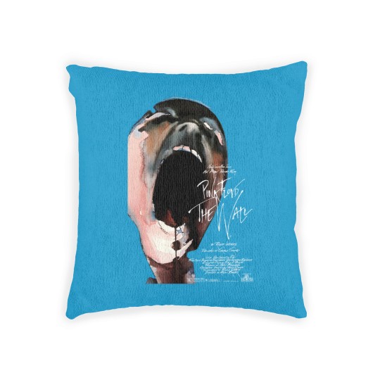Discover The Pink Wall Poster Woven Pillows