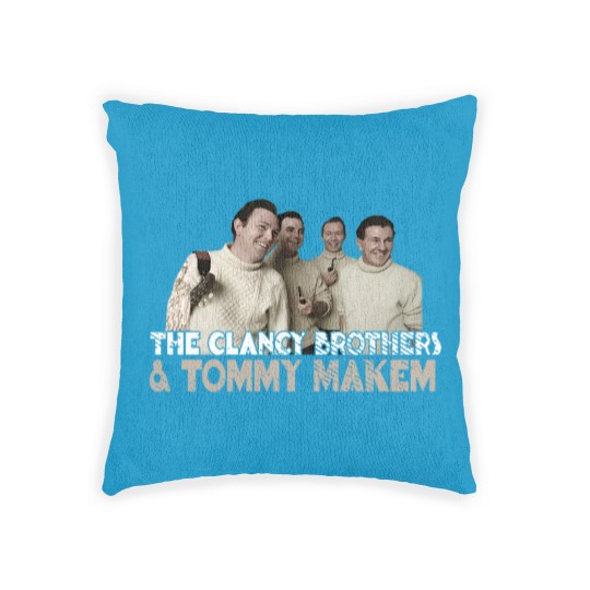 Discover The Clancy Brothers & Tommy Makem Retro Fan Art - Clancy Brothers Tommy Makemm - Woven Pillows