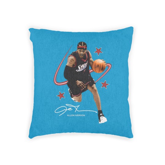 Discover ALLEN IVERSON Woven Pillows, Rare The Answer Rap Woven Pillows Vintage Woven Pillows