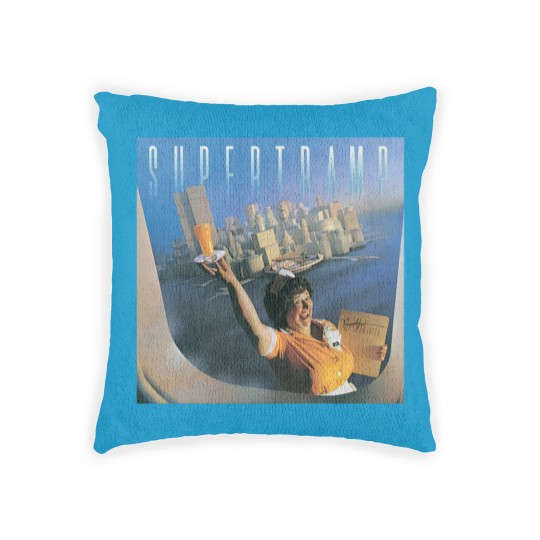Discover Supertramp Breakfast in America Woven Pillows