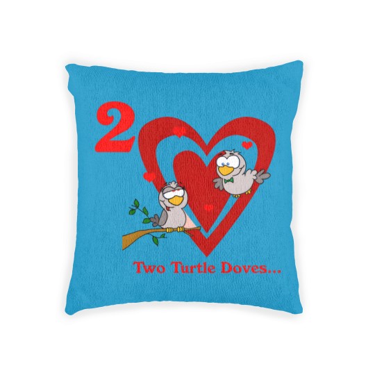 Discover Two Turtle Doves Woven Pillows