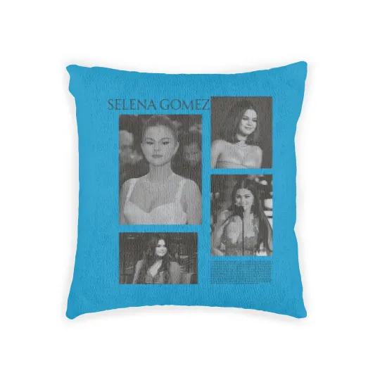 Discover Selena Gomez Woven Pillows, Limited Selena Gomez Woven Pillows
