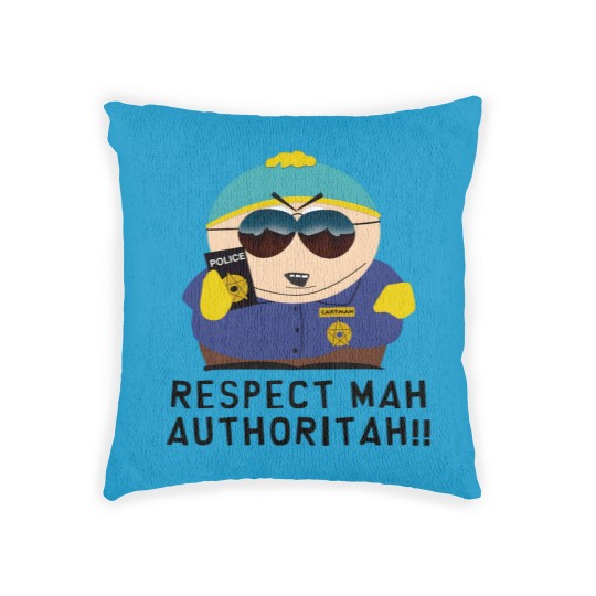 Discover RESPECT MAH AUTHORITAH! Temporary design Woven Pillows