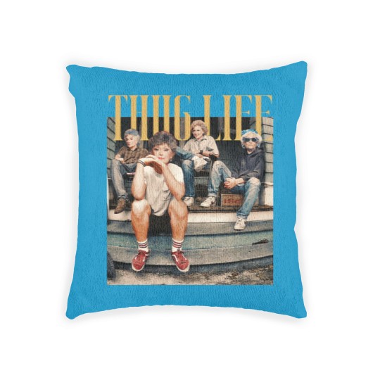 Discover Thug Life Stay Golden Woven Pillows Womens Vintage Woven Pillows 80s TV Woven Pillows Retro Womens Funny Woven Pillows Trendy  Womens Oversized Gift For Her
