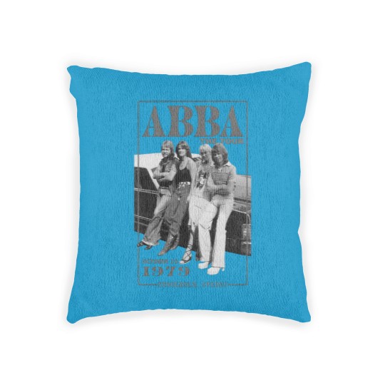 Discover A.b.b.a The Tour Woven Pillows, A.b.b.a Woven Pillows Vintage, Retro A.b.b.a 1979 Tour Woven Pillows, Gift For Fan Woven Pillows, Vintage Abaa Tour Woven Pillows