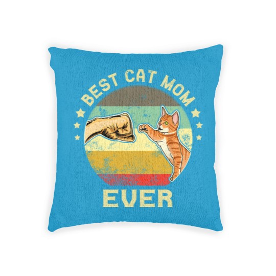 Discover BEST CAT MOM EVER - Best Cat Mom Ever - Woven Pillows