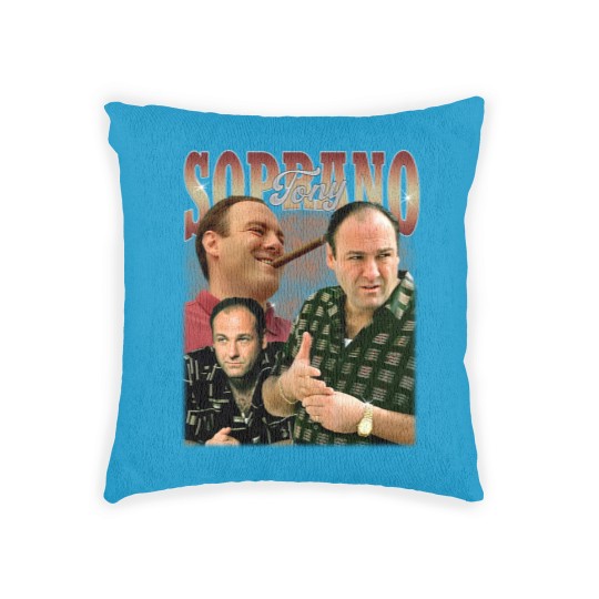 Discover Tony Soprano Vintage Woven Pillows