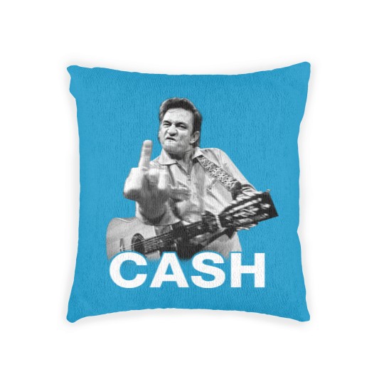 Discover Johnny Cash Unisex Woven Pillows: Finger