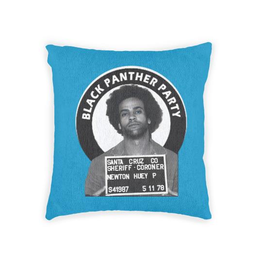 Discover Huey Newton Woven Pillows, bl panther porty Woven Pillows