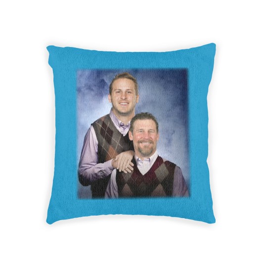 Discover Dan Campbell Jared Goff Step Brothers Detroit Football Woven Pillows