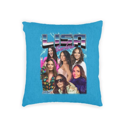 Discover 90s Vintage Woven Pillows, Lisa Barlow, RHOSLC, The Real Housewives Woven Pillows