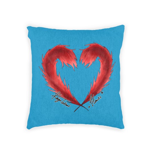 Discover Keigo Takami (Hawks) Heart - Hero Anime - Woven Pillows