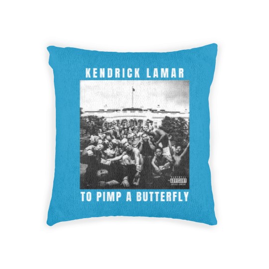 Discover Vintage Rapper Kendrick Lamar To Pimp A Butterfly Album Graphic Woven Pillows
