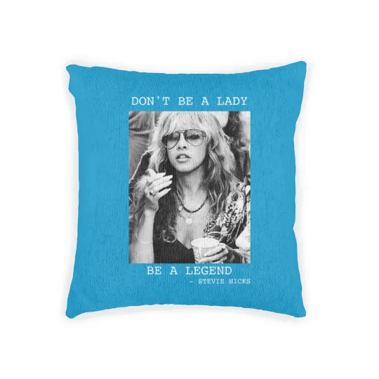 Discover Don't Be A Lady Be A Legend Woven Pillows, Vintage Stevie Nicks Woven Pillows