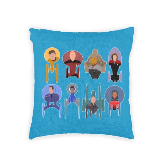 Discover Trek ships & captains 2020 Woven Pillows