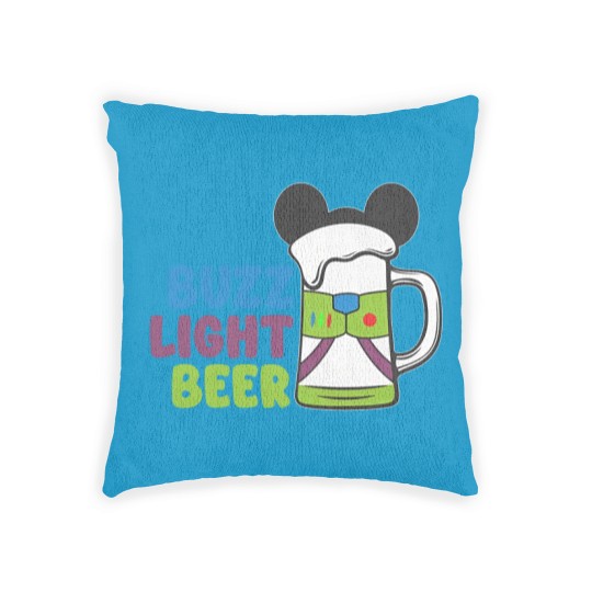 Discover Buzz Light Beer Unisex Jersey Short Sleeve Woven Pillows