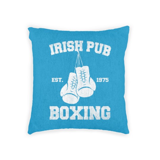 Discover Vintage Irish Pub Est 1975 Boxing Day Tees Woven Pillows