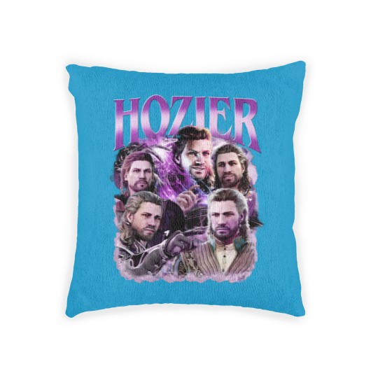 Discover Bootleg Woven Pillows, Hozier Gale BG3 Woven Pillows, Gale Baldurs Gate 3 Vintage Woven Pillows