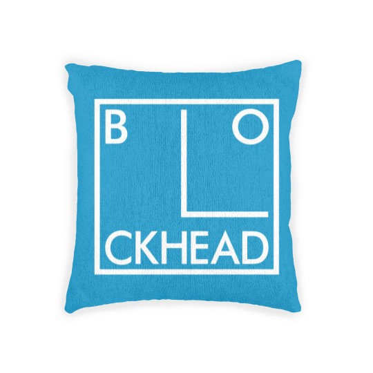 Discover Ian Dury and The Blockheads logo Woven Pillows