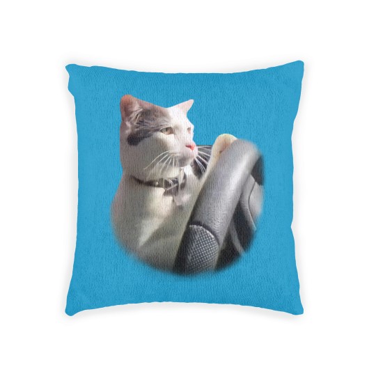 Discover Cat Driving A Car Instagram Katze Woven Pillows