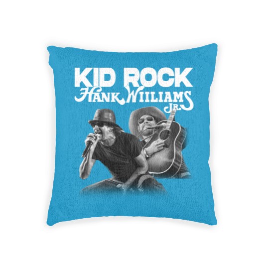 Discover Kid Rock Hank Williams JR Woven Pillows