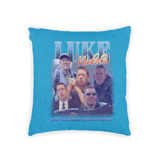 Discover Luke Nichols Vintage Bootleg Woven Pillows, Warm Fresh Bread With Honey Butter Woven Pillows