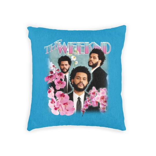 Discover Weeknd Vintage Style Rap Woven Pillows