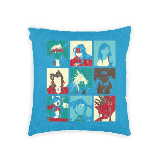 Discover Final Pop Final Fantasy 7 Woven Pillows