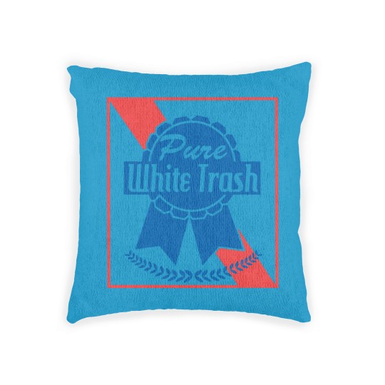 Discover Funny Redneck Gift, Pure White Trash Woven Pillows