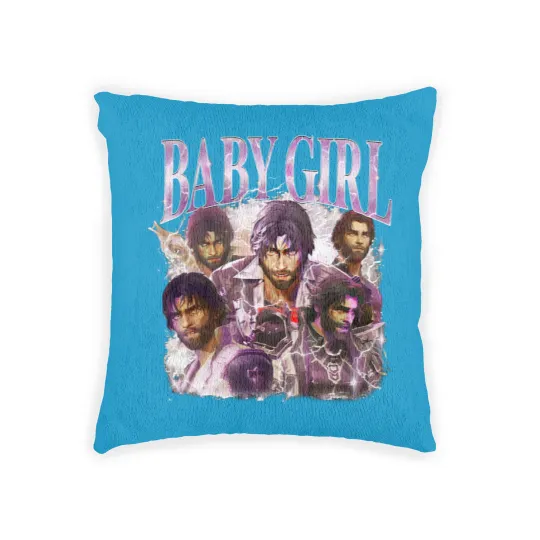 Discover Limited Jayce Arcane Baby Girl Woven Pillows, Jayce Arcane Woven Pillows, Jayce Arcane Merch