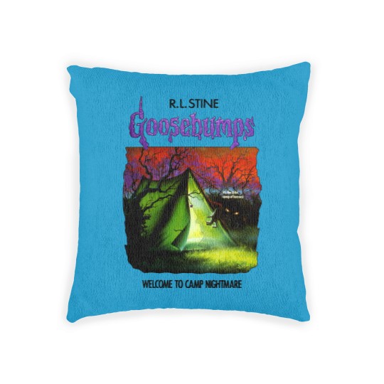 Discover Goosebumps - Welcome to Camp Nightmare  Woven Pillows