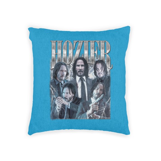 Discover HOZIER I  Keanu Reeves Woven Pillows, Action Movies Lover Woven Pillows, Hozier Woven Pillows Gifts