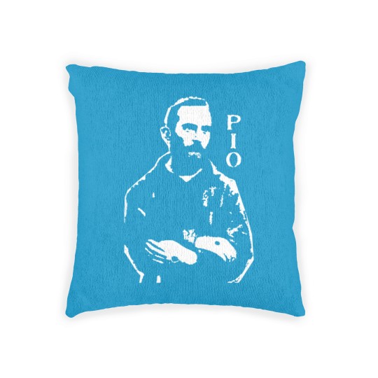 Discover Padre Pio Saint Woven Pillows
