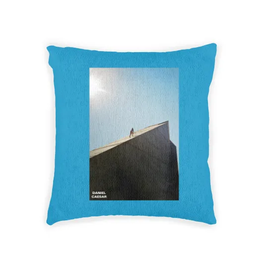 Discover Daniel Caesar Woven Pillows, Daniel Caesar Freudian graphic Woven Pillows, Daniel Caesar