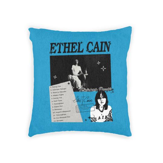 Discover 90 Ethel Cain,The Blood Stained Blonde Tour, Ethel funny Cain Woven Pillows