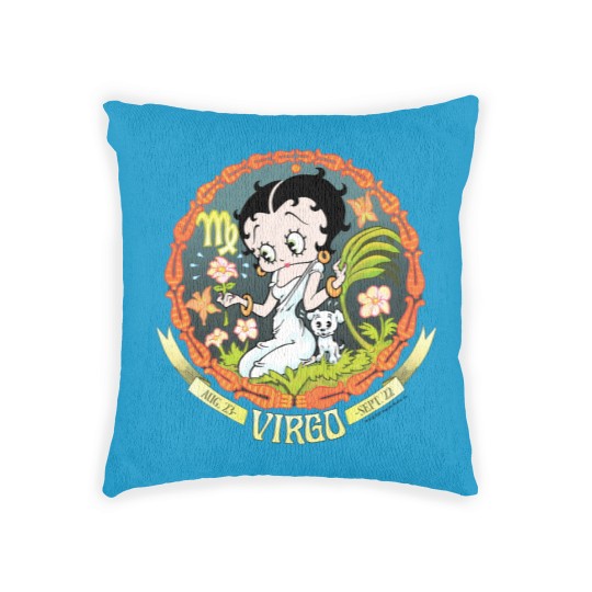Discover Virgo - Betty Boop Zodiac Woven Pillows