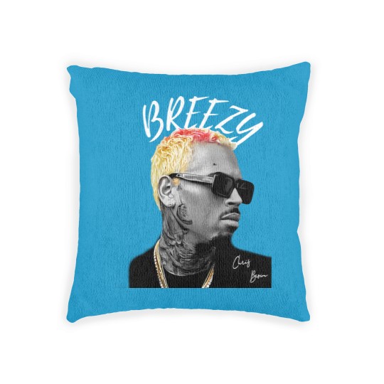 Discover Chris Brown Woven Pillows, Chris Brown 11:11 Tour 2024 Woven Pillows, Chris Brown Breezy Woven Pillows
