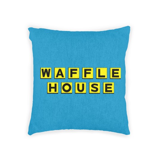 Discover Waffle House Fast Food Woven Pillows