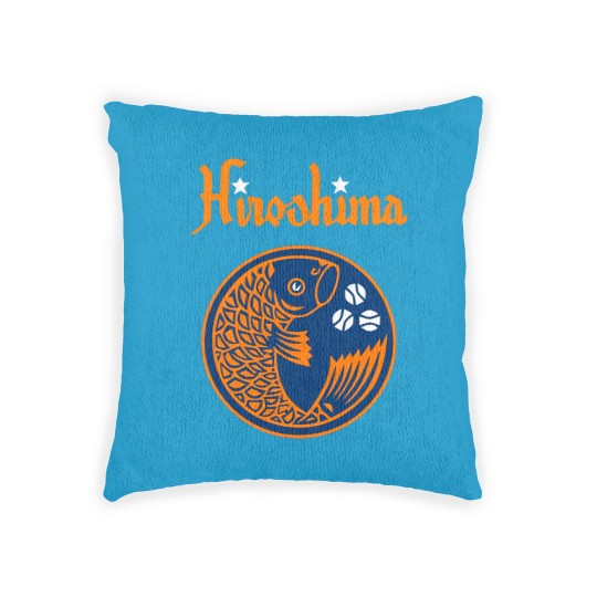 Discover Hiroshima Toyo Carp Vintage FRIDAY I'M IN LOVE Woven Pillows